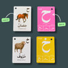 Arabic Alphabet Flash Cards for Kids Toddler and Adults, Arabic First Words, Letter Recognition, Homeschool Learning,