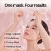 TrancendTM Real Deep Collagen Face Mask for Korean Skin Care Hydrogel Sheet Mask, Overnight Hydrating Mask for Pore
