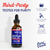 Methylene Blue 1 Liquid 10 mg per 1 mL Serving 60mL 2.03 fl oz About 60 Servings per Bottle 2 Pack Third-Party Tested