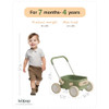 PULA Baby Push Walker with Wheels Toddler Wagon for First Learner Baby Toys 6-12 Months, 1 Year Old Birthday Gifts,