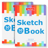 9 x 12 Sketch Book, 2-Pack 50 Sheets Spiral Bound Art Sketchbook Notebook