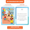 Who What Why Conversation Cards for Kids, Speech Therapy Materials, Ages 4+