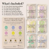 LivaClean 12 CT Face Masks Skincare - Collagen Sheet Mask - Hydrating Face Masks Bulk with Glycerin, Hyaluronic Acid,