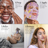 LivaClean 12 CT Face Masks Skincare - Collagen Sheet Mask - Hydrating Face Masks Bulk with Glycerin, Hyaluronic Acid,