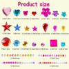 EODIEBN 3228pcs Gems Stickers, Self Adhesive Rhinestone Jewel Gems