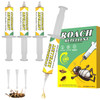 Cockroach Gel Bait, 4 Tubes x 30 Grams Roach Gel Bait Killer Against All Roaches, Cockroach Killer Indoor Home
