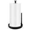 Paper Towel Holder Countertop, Standing Paper Roll Holder with Anti Slip Weighted Base, Stainless Steel Freestanding