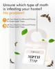 Pantry Moth Traps - Extra Strength Hanging Clothes Clothing Moth Traps with Pheromone for House Pantry Indoor Closets -