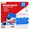 48Pack Roach Gel Bait,Roach Repellent for Home,Cockroach Killer Gel