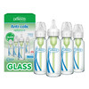 Dr. Browns Anti-Colic Options+ Narrow Glass Baby Bottle, 8 oz, 4-Pack