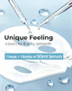 Wokatta 6 Pack Bio-Collagen Face Mask, Hydrating Overnight Gel Face Masks
