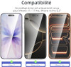 NEWC 3 Pack Designed for iPhone 16 Pro, iPhone 17, 17 Pro Screen Protector 6.3 inches, Enhanced Tempered Glass