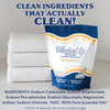 Washed Up Goods Sandalwood Laundry Detergent Powder Only 100 Pure Essential Oils Safe for Sensitive Groups Powerful