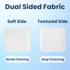 Square Cotton Pads for Face 80 Count Lint Free Cotton Pads, Large Cotton Makeup Remover Pads for Skincare, 3 Inch 77.5