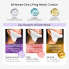 MAREE V Line Lifting Mask with PDRN Salmon DNA Deep Collagen Face Mask for Women Jawline Shaper Facial Masks with