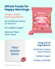 Amara Breakfast Oat Melts - Organic Toddler Snack - Single Serve Fiber-Packed Oat Bites with Real Fruit, No Added