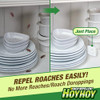 HOY HOY Roach Repellent for Kitchen & Cabinets, Natural Essential Oil Repellent with Mint Scent, Easy Open-and-Place,