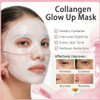 DiuGouNi Collagen Face Mask Overnight - Transparent Transforming Korean Hydrogel Mask - Active Complex& Low Molecular
