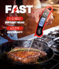 Instant Read Meat Thermometer Digital, 1-2 Sec, Food, Cooking, Grilling
