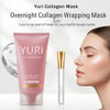 Yuri Collagen Mask,Yuri Collagen Night Wrapping Mask,Yuri Korean Skin Care Collagen Overnight Glass Skin Peel Off Face
