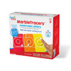 hand2mind MarbleTracers - Lowercase Letters, 24 Letter Tracing Trays, 10 Marbles, Preschool Learning Activities, Fine