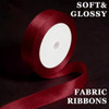 Burgundy Ribbon Thin 3/8 Inch 25 Yards Maroon Ribbon for Flower Bouquet Dark Red Ribbons Wine Red Satin Ribbons