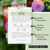 Sow Right Seeds - California Giants Zinnia Seed for Planting Flower Garden