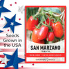 Gardeners Basics, San Marzano Tomato Seeds for Planting Heirloom Non-GMO Seeds for Home Garden Vegetables Makes a