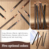Pinkiou 5pcs Eyebrow Pencils for Women Peel-off Pencil Pull Cord Brow Lamination Pencil Set for Filling Outlining Eye