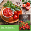 Tiny Tim Tomato Seeds - Survival Garden Seeds (1 Pack)