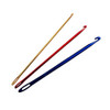 Zuoyou 3Pcs Tunisian Afghan Crochet Hook DIY Knitting Needles Tool with Eye