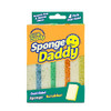 Scrub Daddy Sponge Daddy - Scratch-Free Multipurpose Kitchen & Dish Sponge - BPA Free & Made with Polymer Foam - Stain