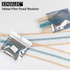 EDGELEC 100pcs 1K ohm Resistor 1/4w (0.25 Watt) ±1% Tolerance Metal Film Fixed Resistor, Multiple Values of Resistance
