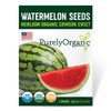 Organic Watermelon Seeds (Crimson Sweet) - Approx 12 Seeds - USDA Organic, Non-GMO, Open Pollinated, Heirloom, USA
