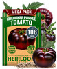 HOME GROWN Cherokee Purple Tomato Seeds 106+ Heirloom Non GMO