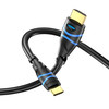 BlueRigger Mini HDMI to HDMI Cable (10FT, 4K 60Hz HDR, Bidirectional High Speed HDMI 2.0 Cord, Ethernet, Audio Return)