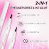 FADLASH 2-in-1 Lash Glue Liner and Remover Lash-Enhancing Eyelash Adhesive Eyeliner Waterproof Makeup Eyeliner Instead