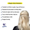 Good Hair Days Magic-Grip Hairpins, 10 Styling Updo U-Pins for Strong Hold