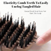 KINTEGOOD Boar Bristle Hair Brush Root Lift Comb Men Women