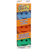 Scrub Daddy Color Sponges - Scratch-Free Multipurpose Dish Sponge Color Variety Pack - BPA Free & Made with Polymer