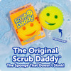 Scrub Daddy Color Sponges - Scratch-Free Multipurpose Dish Sponge Color Variety Pack - BPA Free & Made with Polymer