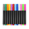 Unicelucky 12-Color Markers for LED Note Board with Colors, Compatible with Reusable Doodle Book, Light-Up Acrylic