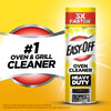 Easy Off Heavy Duty Oven Cleaner, Destroys Tough Burnt on Food and Grease, Fresh Scent, 14.5 oz Can