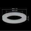 uxcell Silicone Gasket, 30mm OD 20mm ID 3mm Width VMQ Seal Rings Washer for Shower Head Water Hose Faucet Plumbing