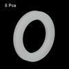 uxcell Silicone Gasket, 30mm OD 20mm ID 3mm Width VMQ Seal Rings Washer for Shower Head Water Hose Faucet Plumbing