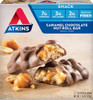 Atkins Caramel Chocolate Nut Roll Snack Bar, Protein Snack, High in Fiber, 2g Sugar, 5 Count