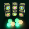 3pcs Dream Balls,Glow in The Dark Sticky Balls that Stick to The Ceiling,Stress Relievers for Kids and Adults,Elevated