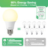 DEGNJU A19 LED Light Bulbs, 60 Watt Equivalent LED Bulbs, Soft White 2700K, 800 Lumens, E26 Standard Base,