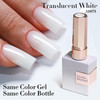 Double Rhythm 15ML Gel Nail Polish Pure Sheer Same Color Same Bottle Gel Polish Art Manicure Salon DIY at Home for