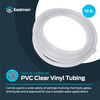 Eastman 1/2 Inch ID (5/8 Inch OD) PVC Clear Vinyl Tubing, 10 Foot Length, 98568